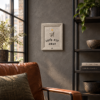 AthensFly χειροποίητο κάδρο με αεροπλάνο σε industrial σαλόνι