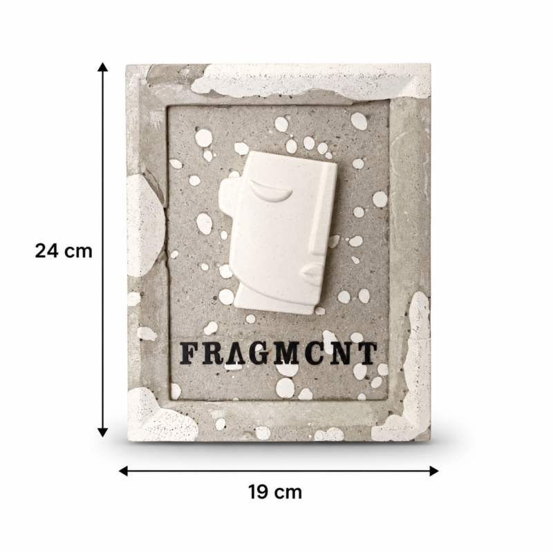 FRAGMENT χειροποίητο κάδρο ύψους 24 και πλάτους 19 εκατοστών